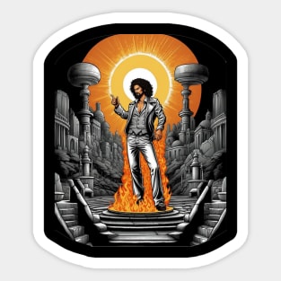 Disco's Inferno - Dore Series Sticker